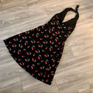 Cherry print dress